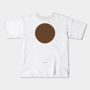 Circular - Crayola Van Dyke Brown Kids T-Shirt